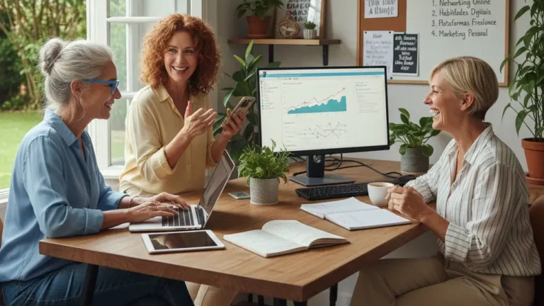 Carreira Digital para Mulheres 50+ Guia Completo para Trabalhar Online