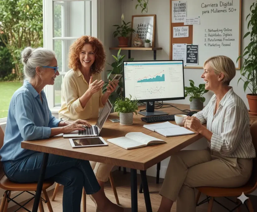 Carreira Digital para Mulheres 50+ Guia Completo para Trabalhar Online