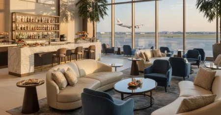 Salas VIP em viagens internacionais: experiência com cartões Black