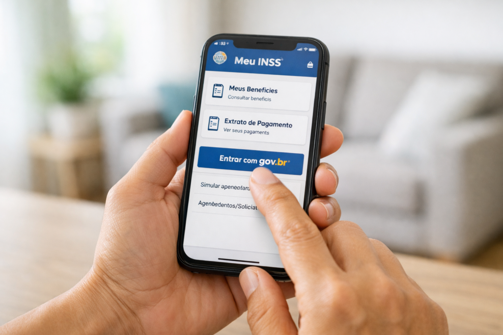 Como consultar valor e data do benefício no aplicativo Meu INSS pelo celular