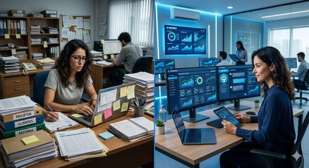 IA para pequenas empresas automatizando atendimento, marketing e vendas