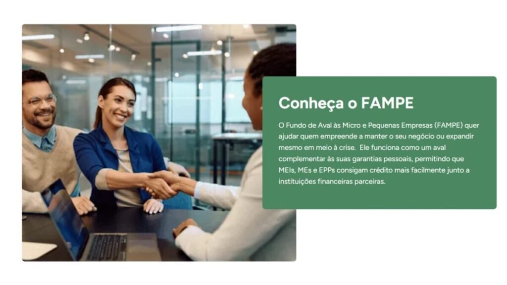 Empreendedores em reunião sobre crédito empresarial com apoio do FAMPE Sebrae para MEIs e pequenas empresas
