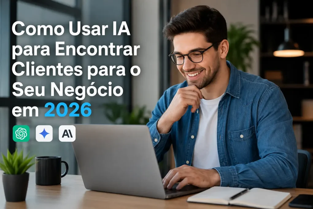 Como usar IA para encontrar clientes para o seu negócio em 2026