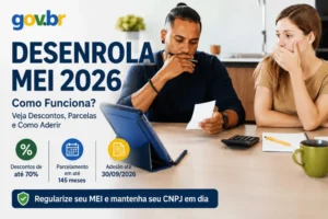 Desenrola MEI 2026 com descontos de até 70% e parcelamento em até 145 meses